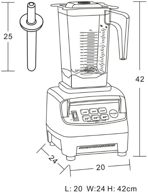 調理冰沙機 3